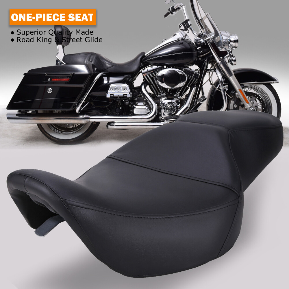 Low-Profile Seat For Harley 1997-2007 Road King FLHR/HP & 2006-2007 Street Glide