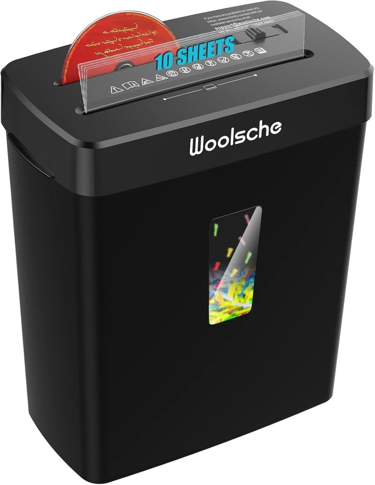 Certified 10-Sheet Automatic Shredder - Jam Proof, P-4 Security Level