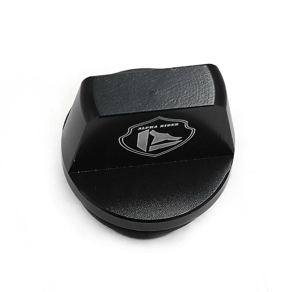 Oil Fill Cap Plug Washer For Kawasaki KX80 KX100 KX125 250 KDX200 KXF250 Black