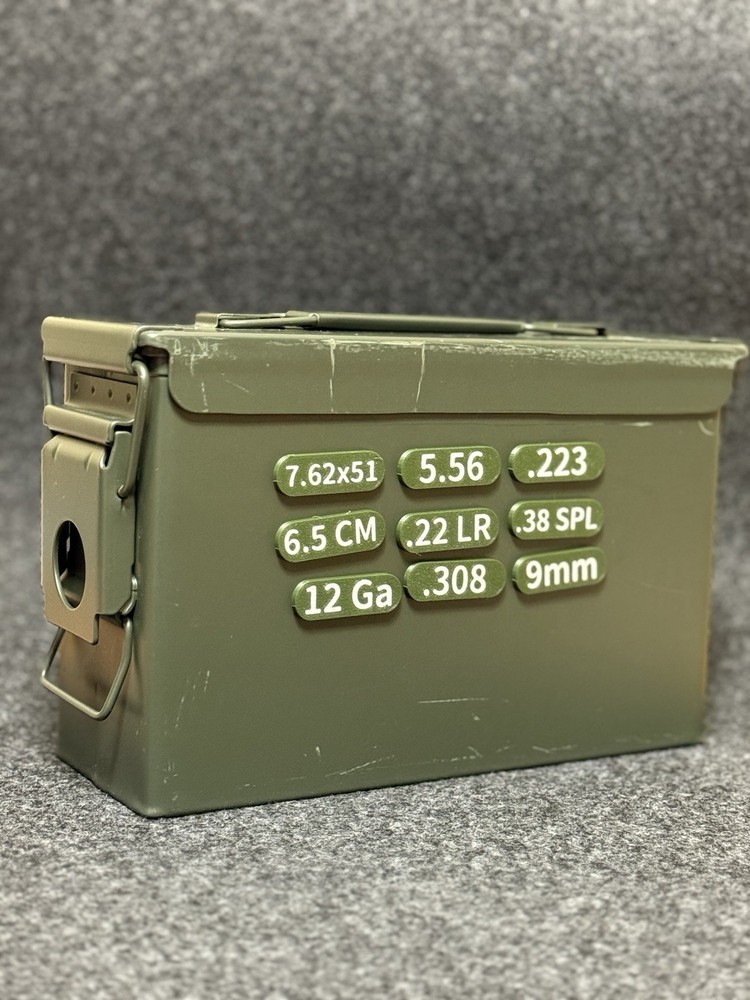 Magnetic Ammo Can Labels