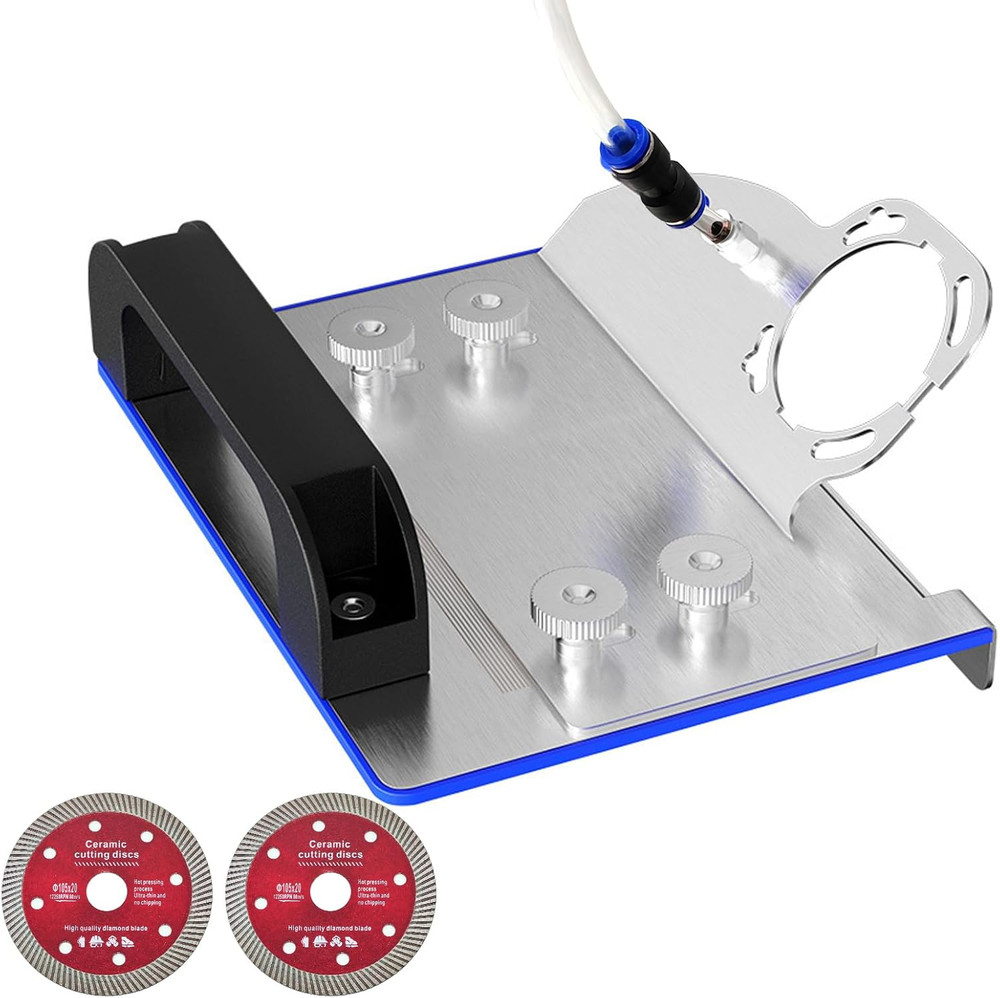 45 Degree Tile Chamfering Tool, Angle Grinder Stand for 45° Tile Cutting, Tile C