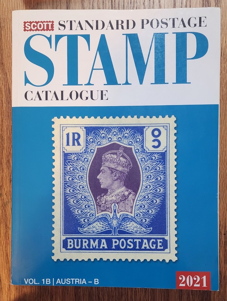 Scott Stamp Catalog 2021 Vol. 1B/Austria - Burundi