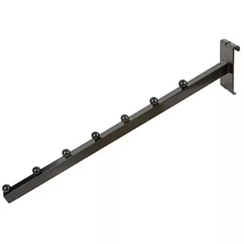 18 In. Gridwall 7 Ball Waterfall Black (10-Pack)