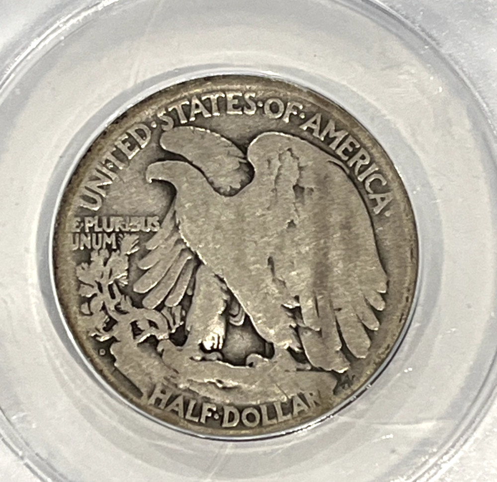 1921-D Walking Half : ANACS G4