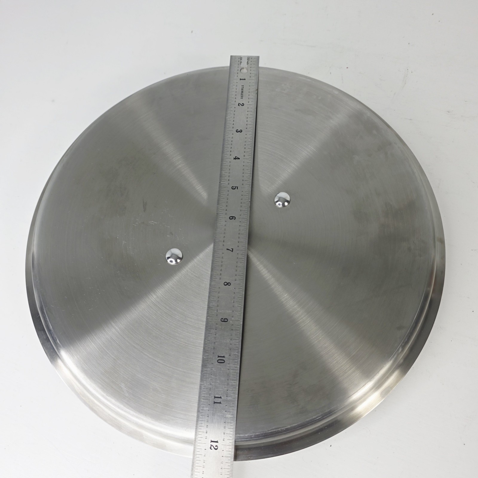 All-Clad D3 D5 Stainless Steel Lid Only 12 1/2 Inch Used
