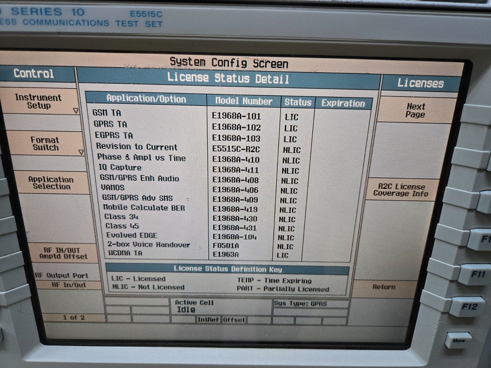 HP Agilent E5515C Wireless Communication Test Set - (MY4751)