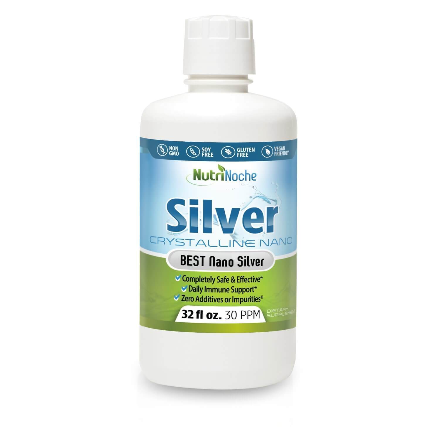 Colloidal Silver | 99.99% Pure Nano Silver Particles from NutriNoche