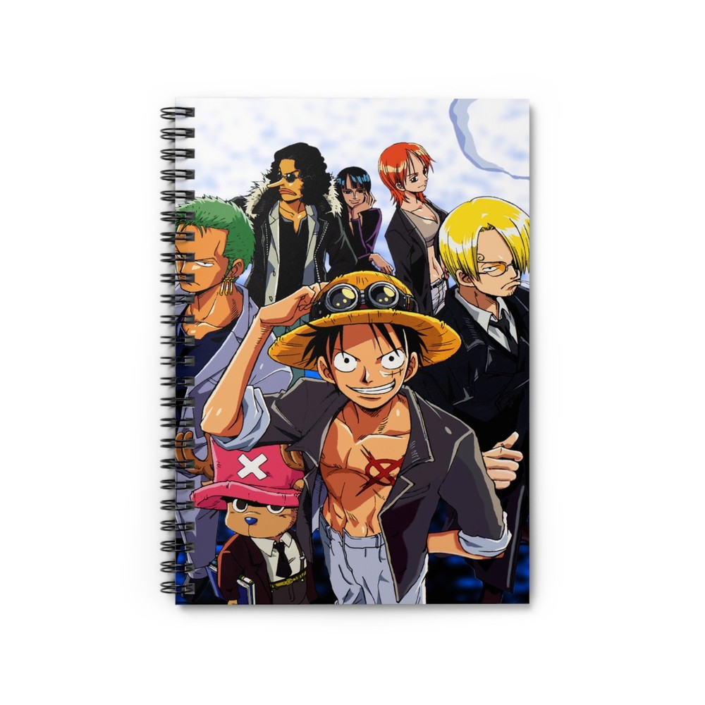 Straw Hat Crew Line Ruled Journal