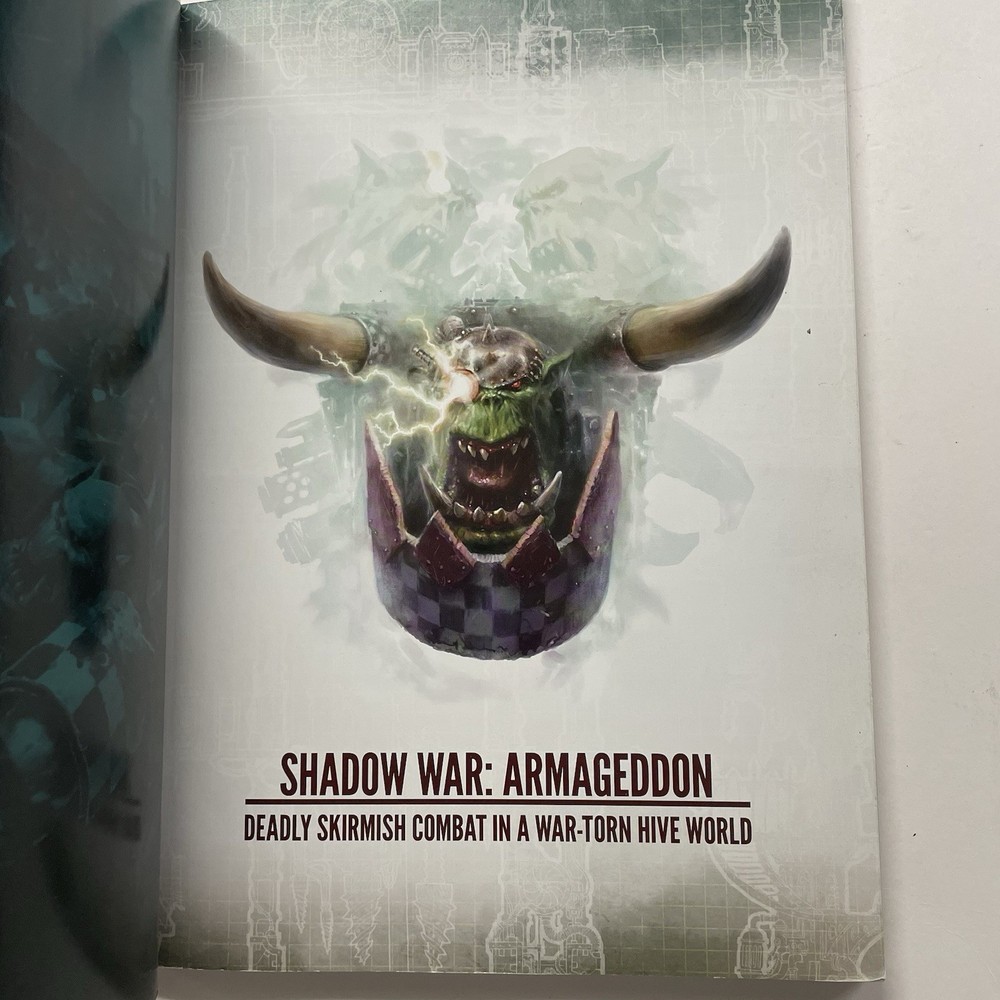 Shadow War Armageddon 2017 Core Rulebook Softcover Book Only