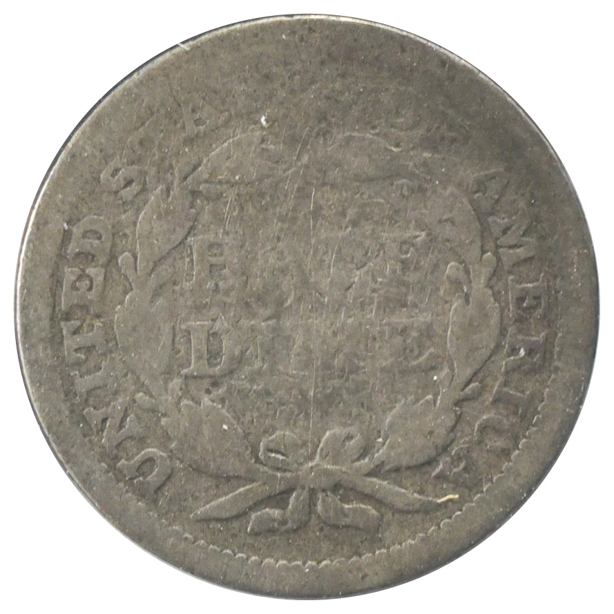 1857 Liberty Seated Half Dime (G)