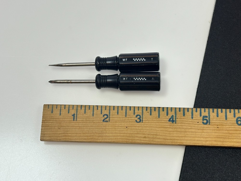 🏁 Craftsman USA 2pc RACING EDITION Mini Precision Screwdriver Phillips & Flat