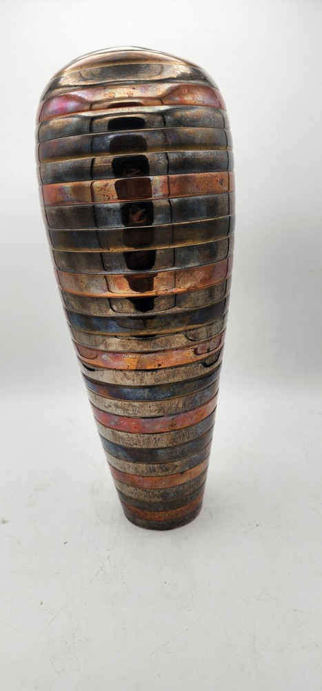 Solid Brass Layered Vase Made In India