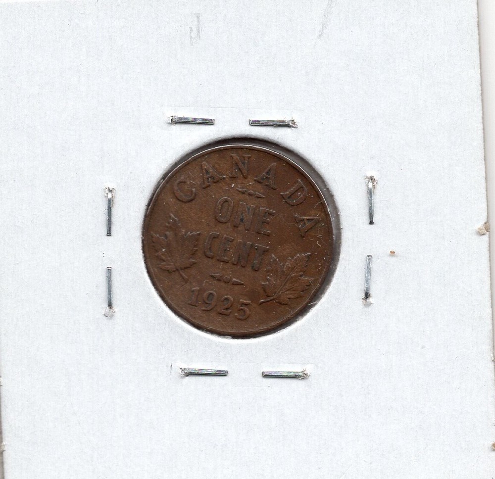 1925 Canada 1 cent coin -FT