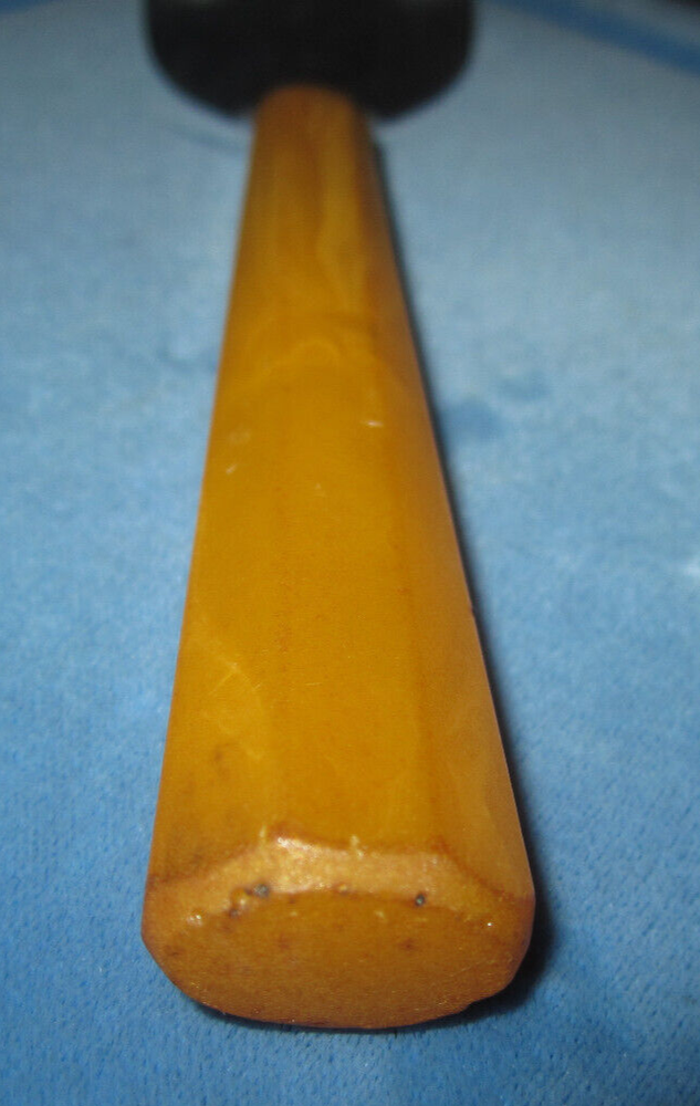 Vtg butterscotch Bakelite handled citrus zester bar tool