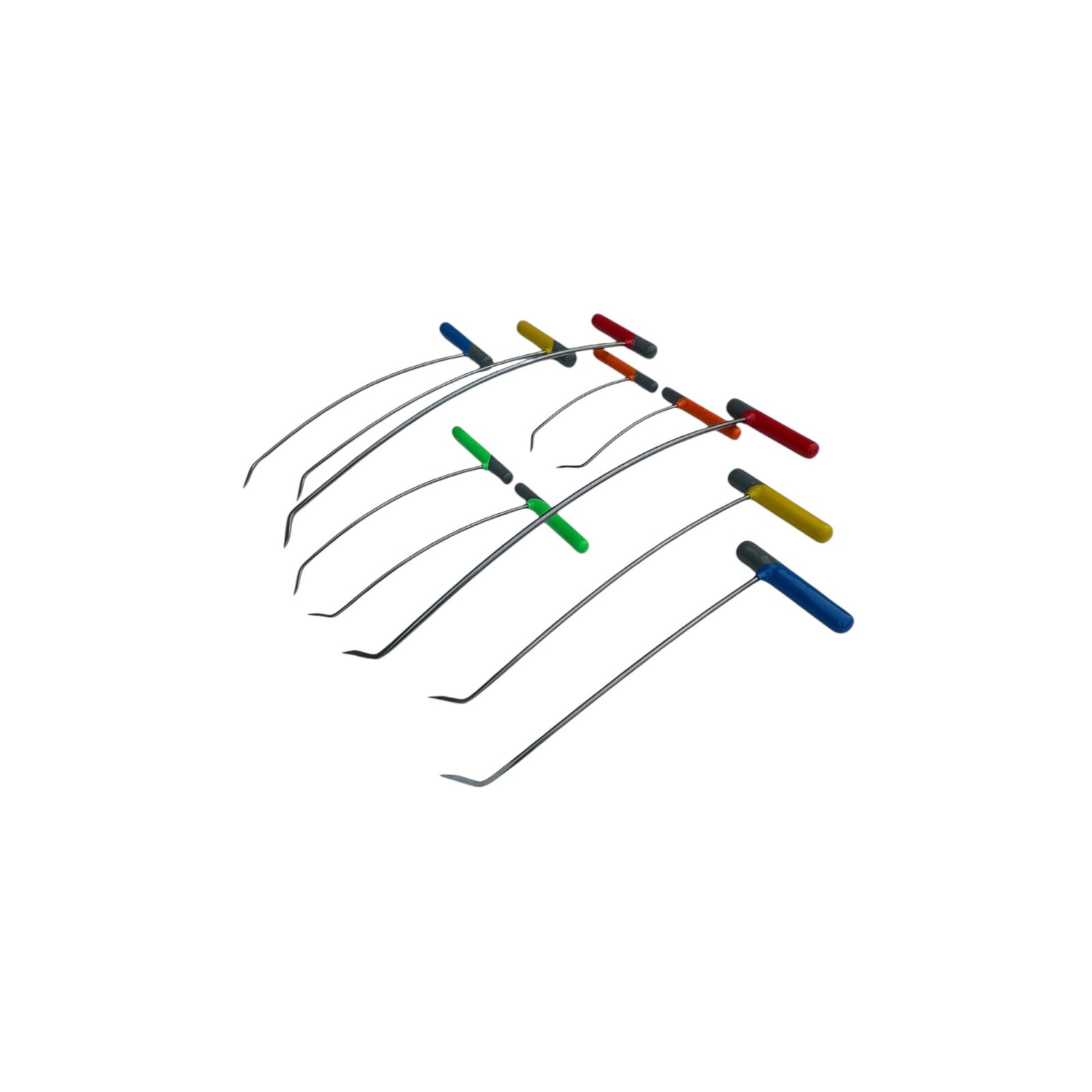 The Navoris Edition 10-Piece Sharp Tip Single Bend Left & Right Steel Pdr İNOX