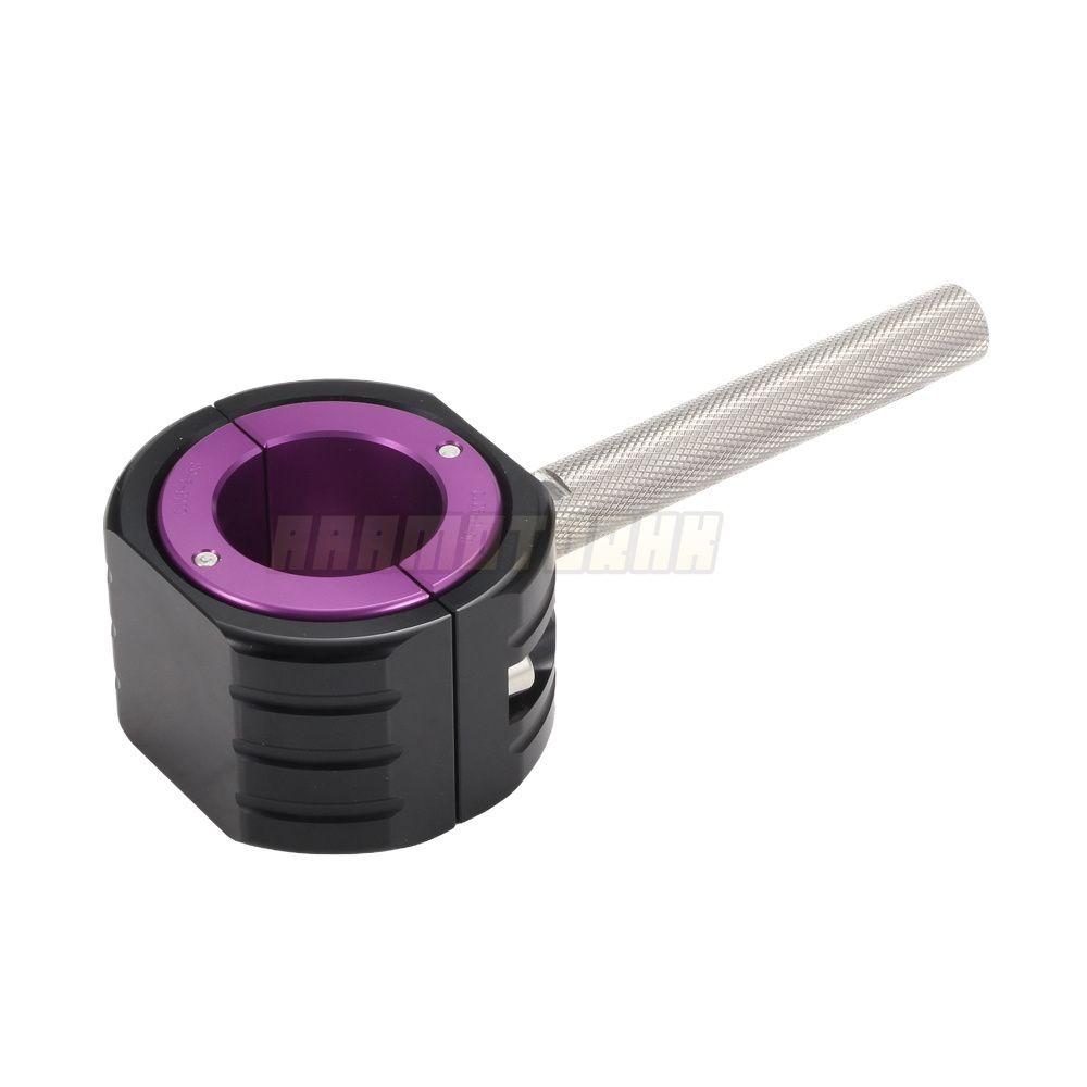 Motorcycle Bottom Steerer Clamp Block Fork Inner Tube Tool 50mm Fork