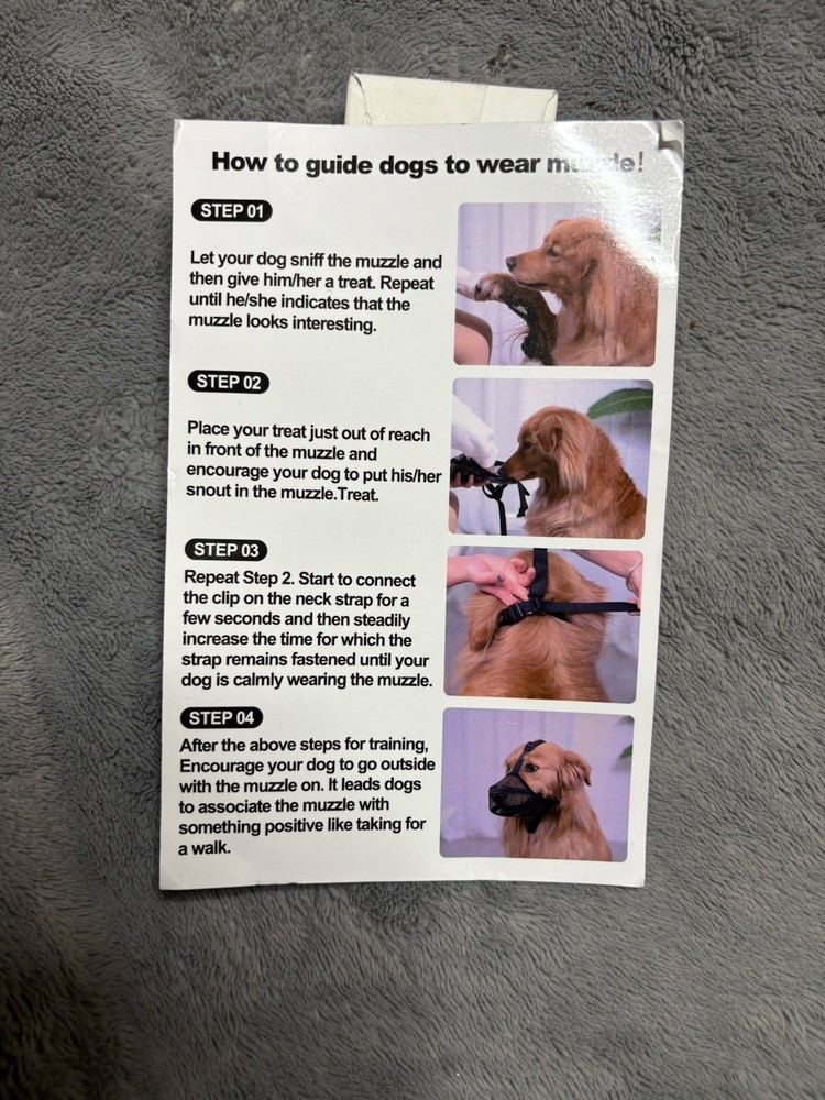 Black Adjustable Mesh Nylon Plastic Dog Muzzle for Large Dogs Non Breed Specific