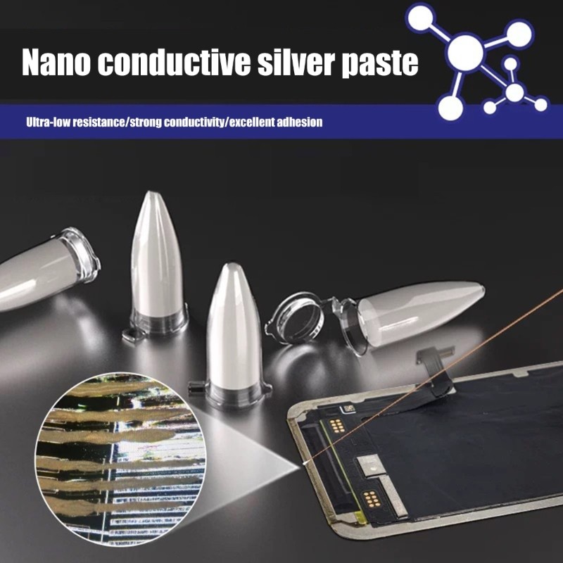 Functional Hand Tool Silver Paste For Removing Adhesives And Polarizing Films