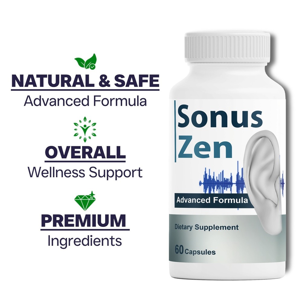 (6 Pack) SonusZen Capsules - Advanced Sonus Zen For Clear Hearing & Ear Support