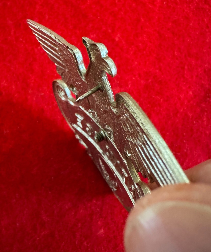 Vintage Advance Security Badge