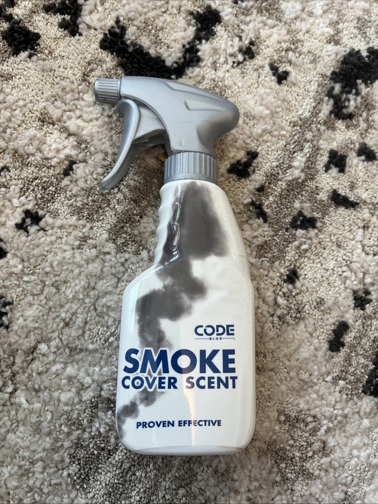 NEW Code Blue Smoke Cover Scent 8oz
