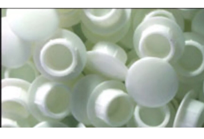 25 Pack 5mm 3/16 Inch White Window Frame Hole Plugs 2-5mm-100-P