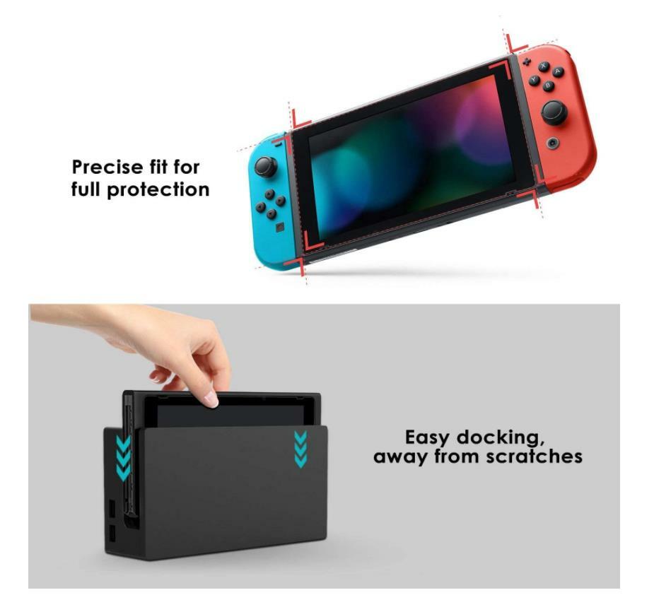 For Nintendo Switch Premium Tempered Ultra Clear HD Glass Screen Protector