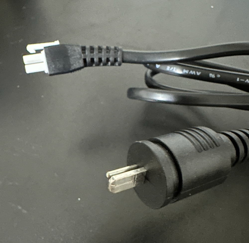 Tempurpedic Power Prong, Adjustable Base Input Power Cord