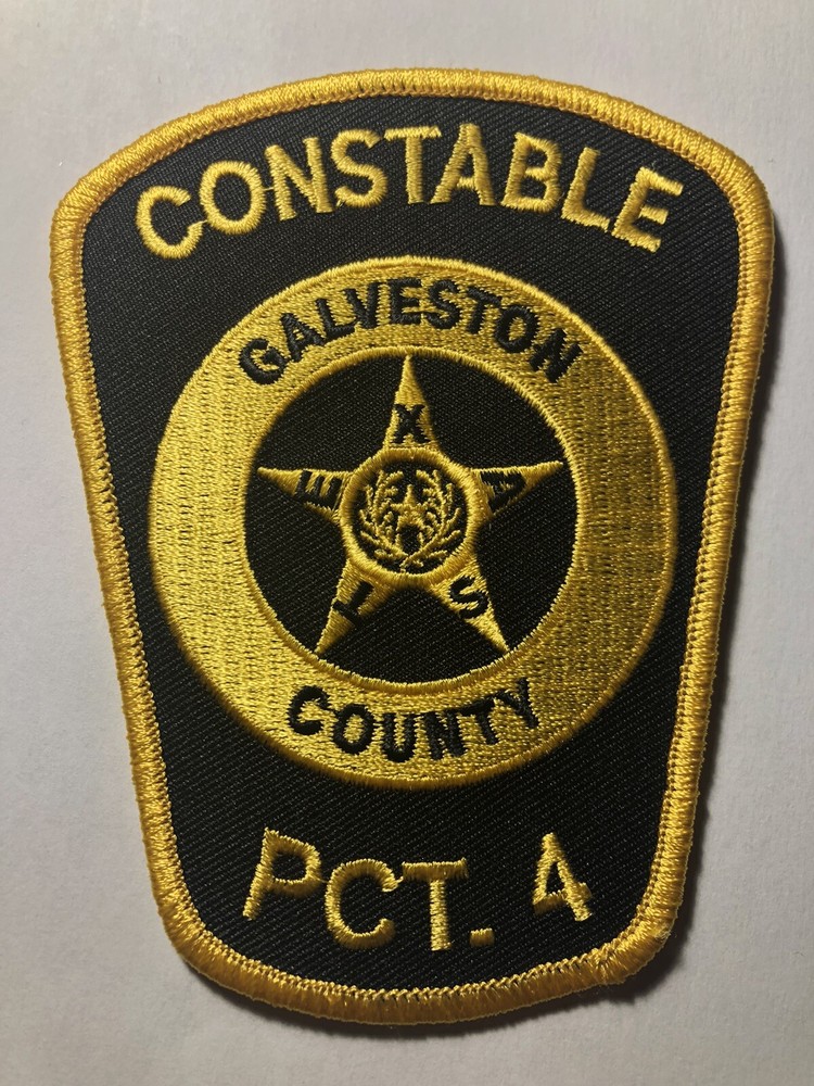 Galveston County Texas Constable Precinct 4 Patch