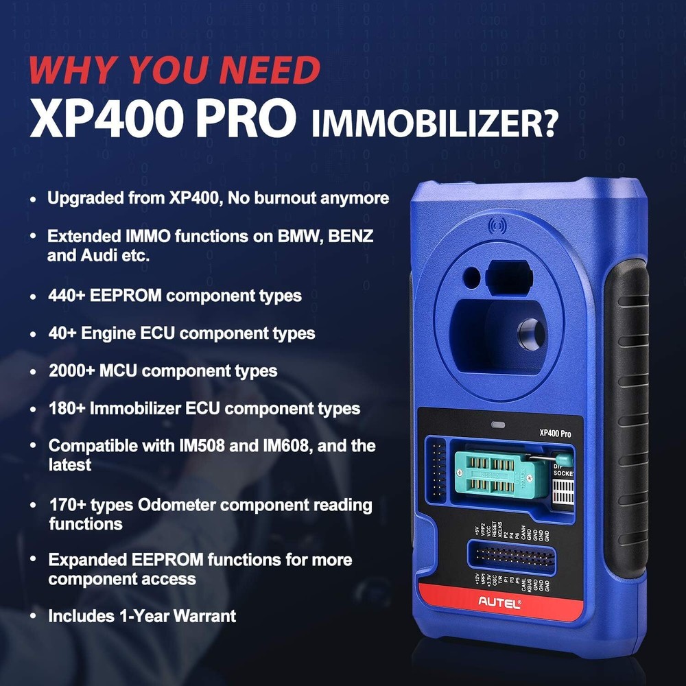 Autel MaxiIM IM508S PRO IMMO Key Programmer Car Diagnostic OBD2 Scanner Tool