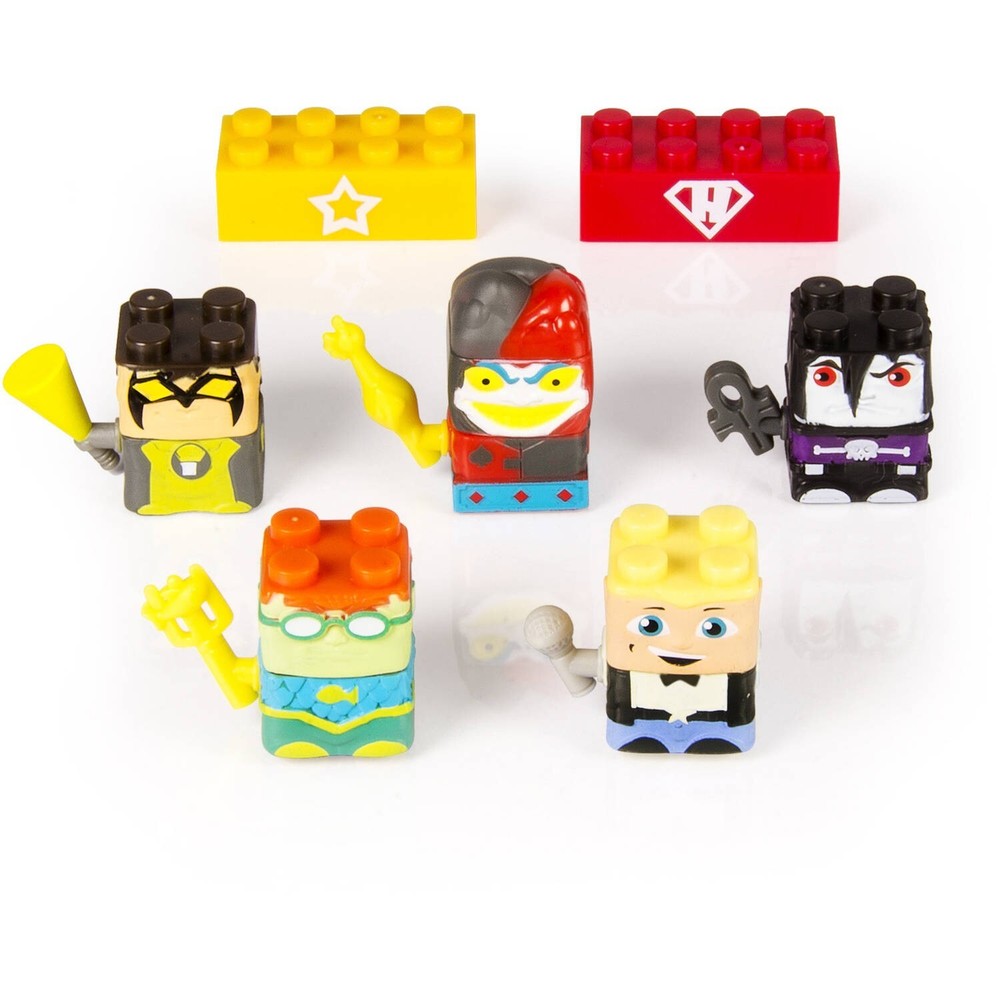 Spin Master Sick Bricks Mini Figures "Get Sucked Into The Game"