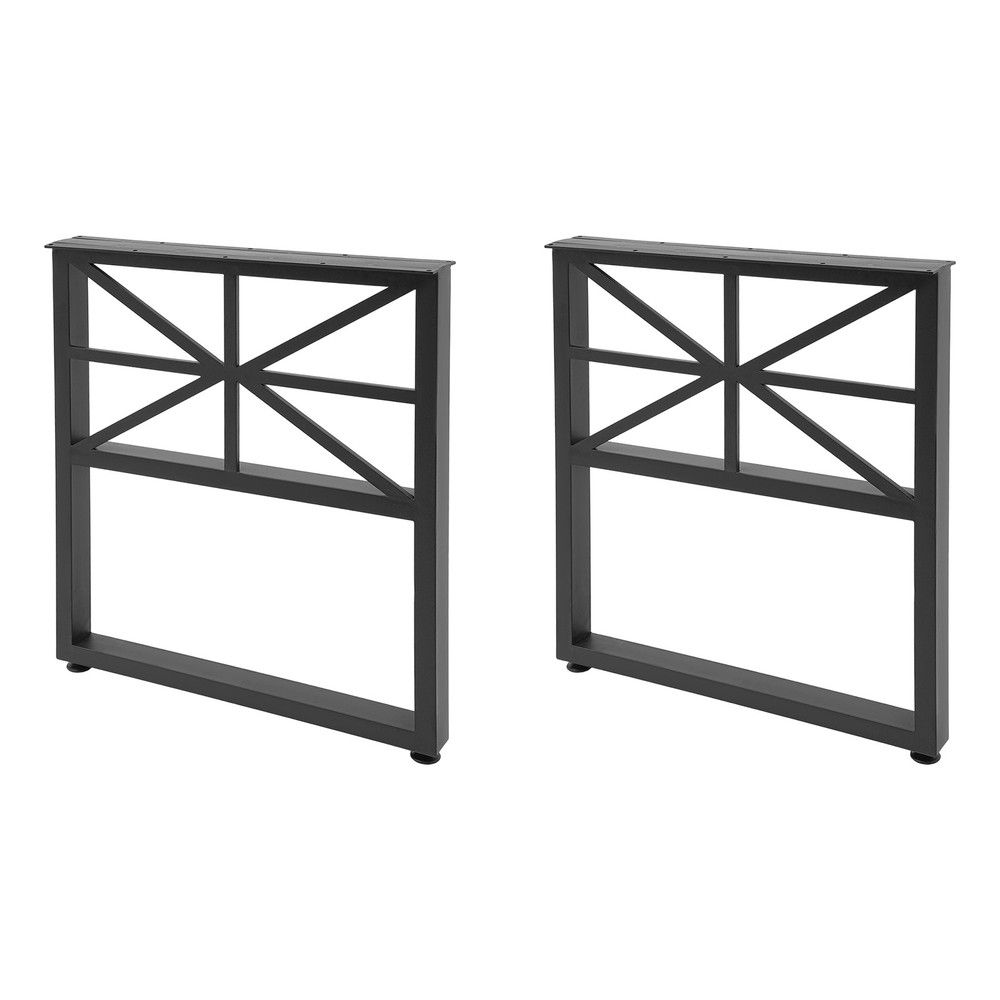 Table Mount Table Legs, 2PCS Table Legs, Rectangular Desk Legs 200kg Max.Load