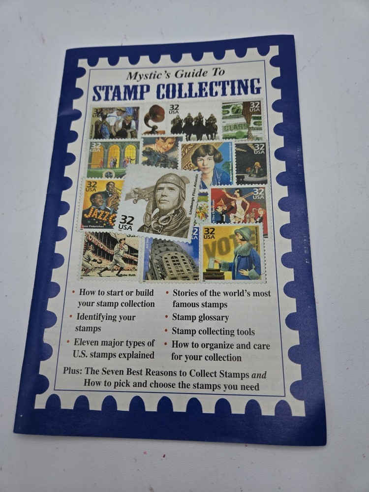 Copyright Of 2007 Mystic’s Guide To Stamp Collecting 32 Page Booklet #KS992