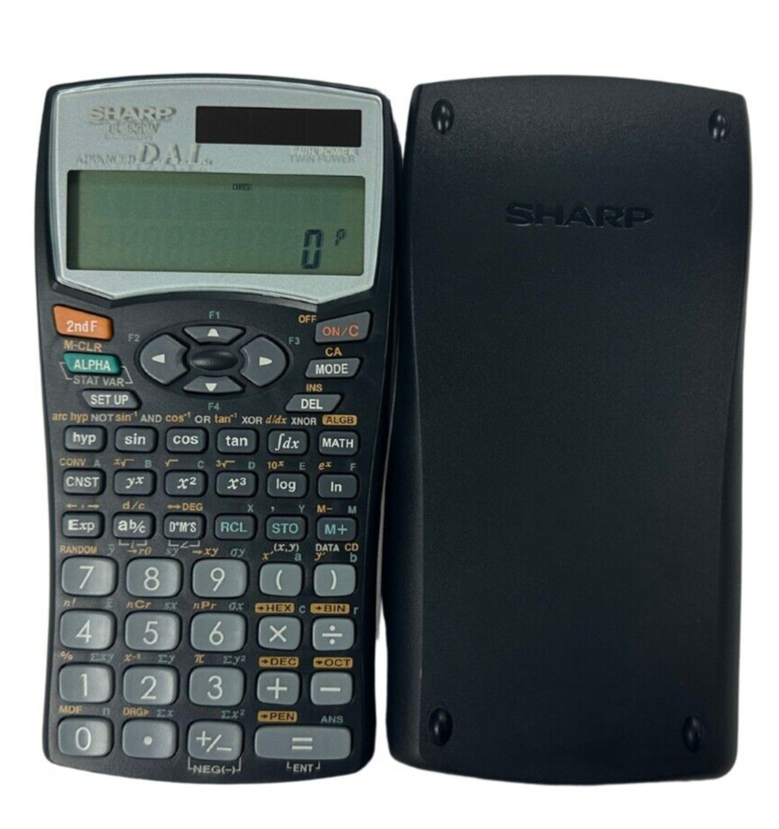 Sharp EL-520W Scientific Calculator