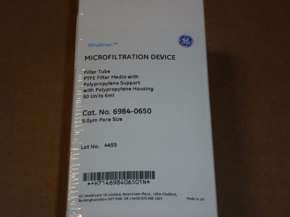Whatman MICROFILTRATION DEVICE P/N: 6984-0650 #209201-H3