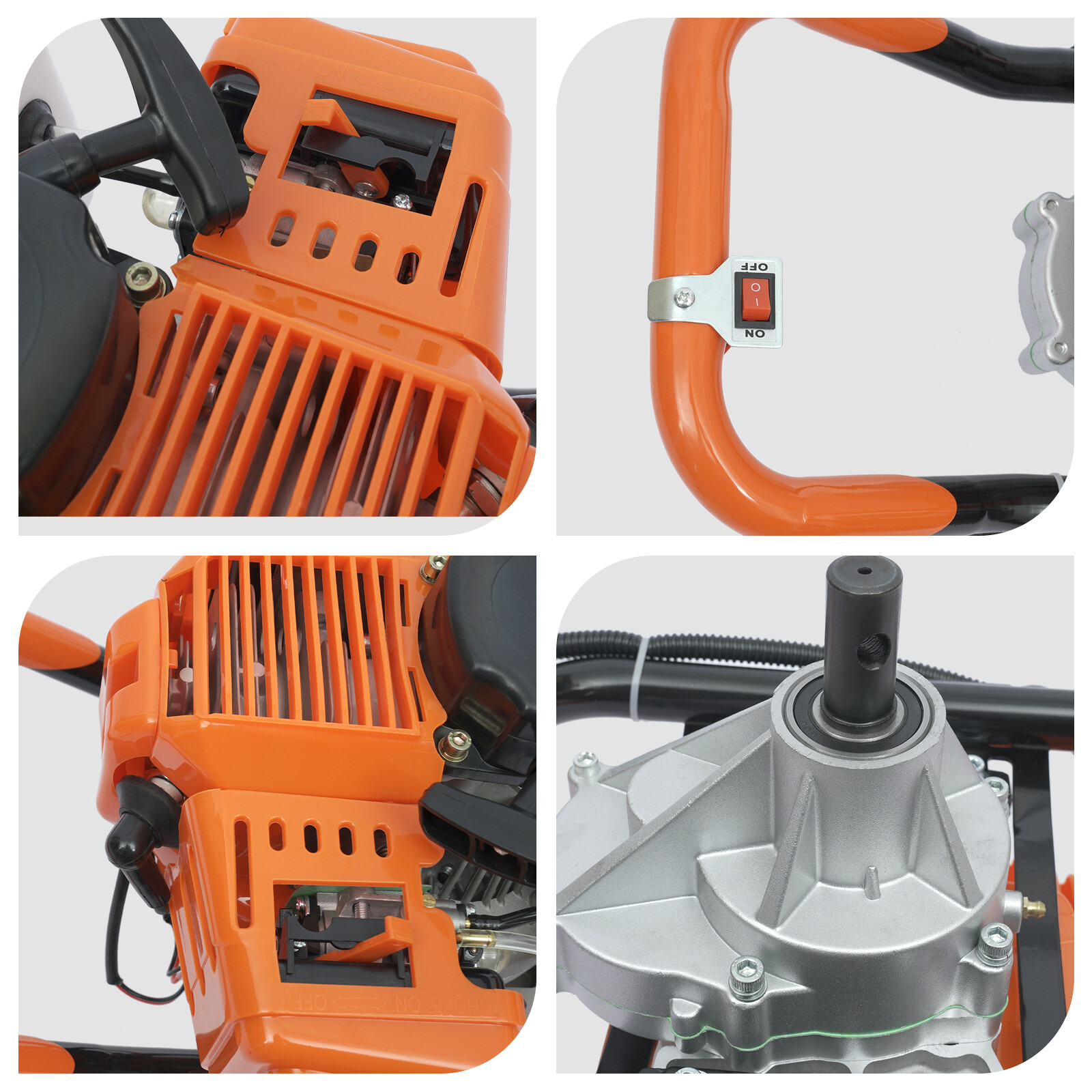 52CC 2-Stroke Gas Powered Earth Auger Post Hole Digger New