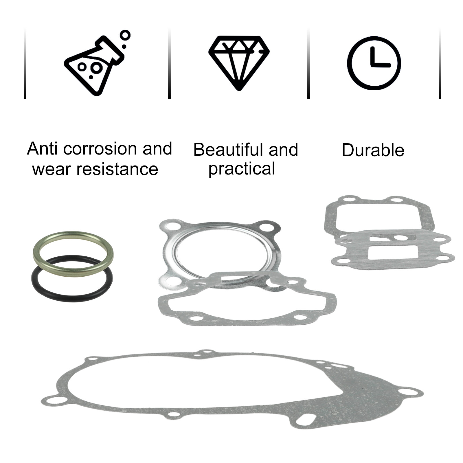 FOR Yamaha PW50 QT50 Complete Engine Gasket - VG-2021 Gasket Kit VG-2021