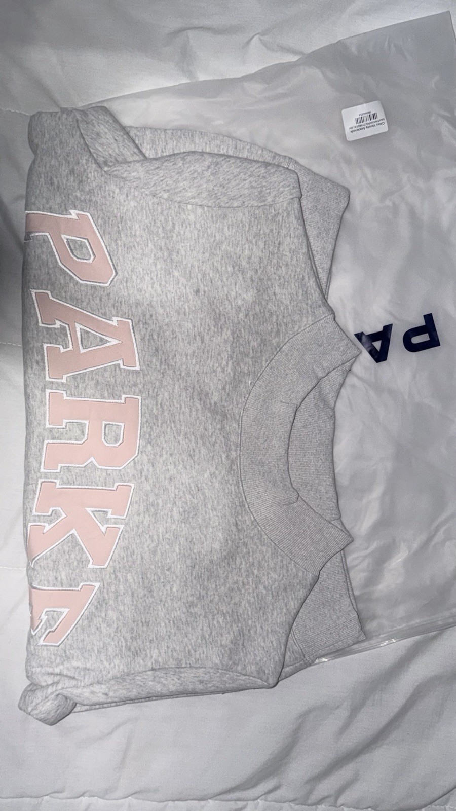 Parke Women's Grey Sweatshirt Set Size SM