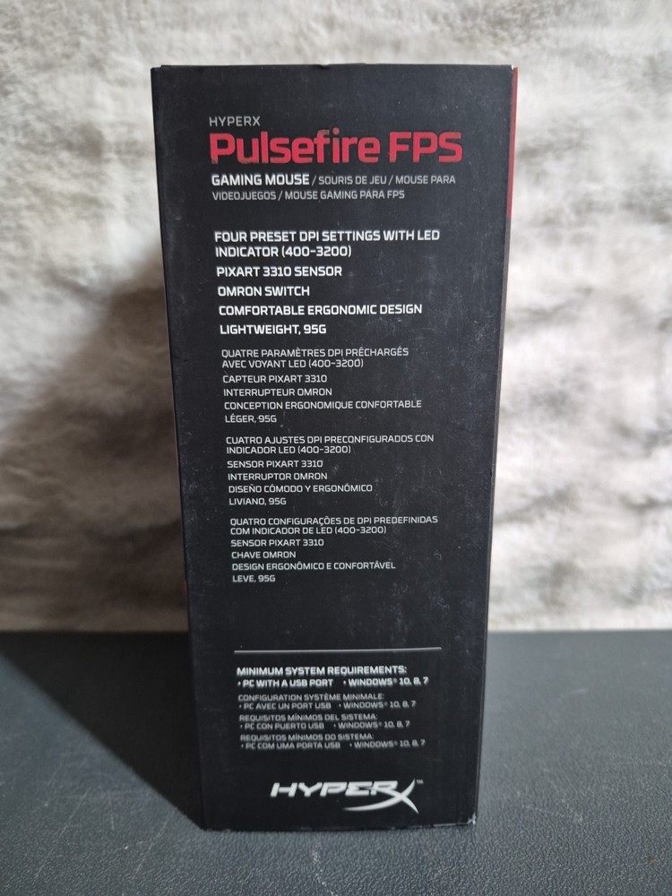 Hyperx Pulsefire FPS Gaming Mouse Wired HX-MC001A/AM