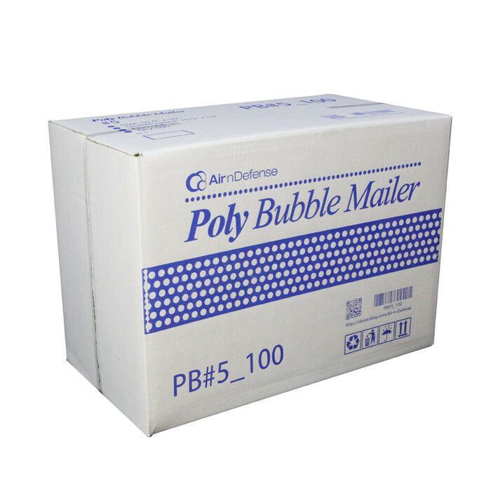200 #5 10.5x16 Poly Bubble Padded Envelopes Mailers Shipping Bags AirnDefense