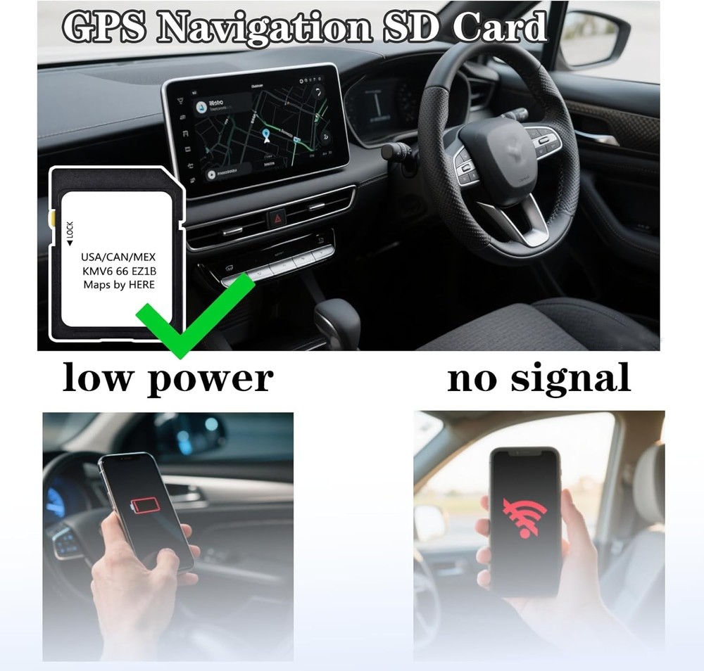 2024 Mazda Navigation SD Card - Offline Use with Waterproof, Class 10 Technology