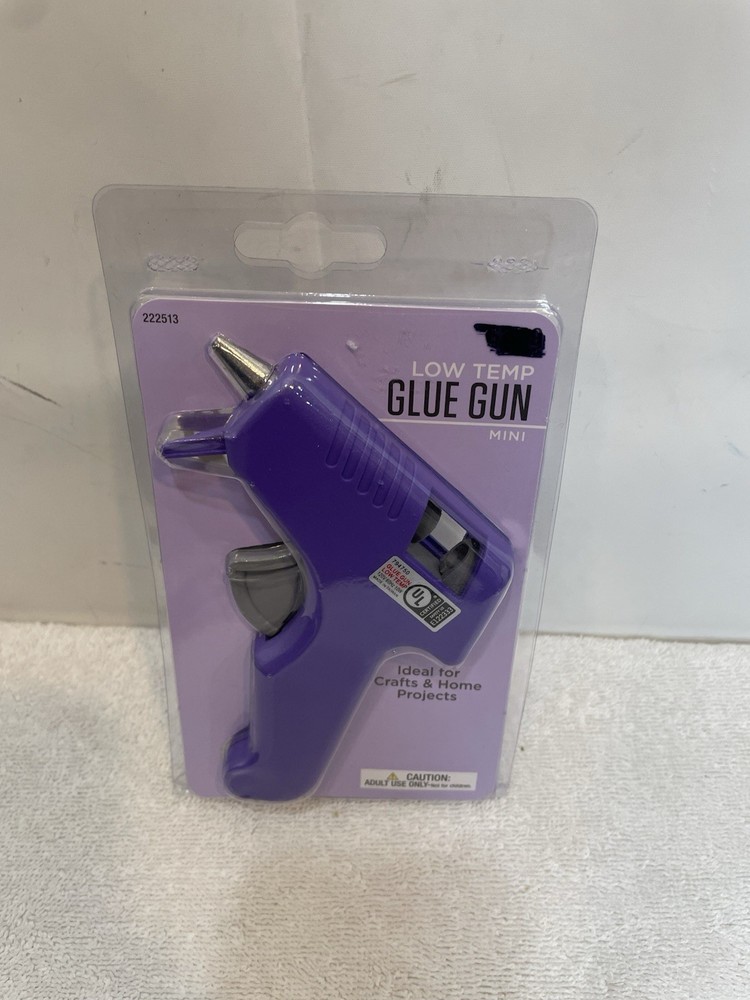 Purple Low Temp Mini Glue Gun