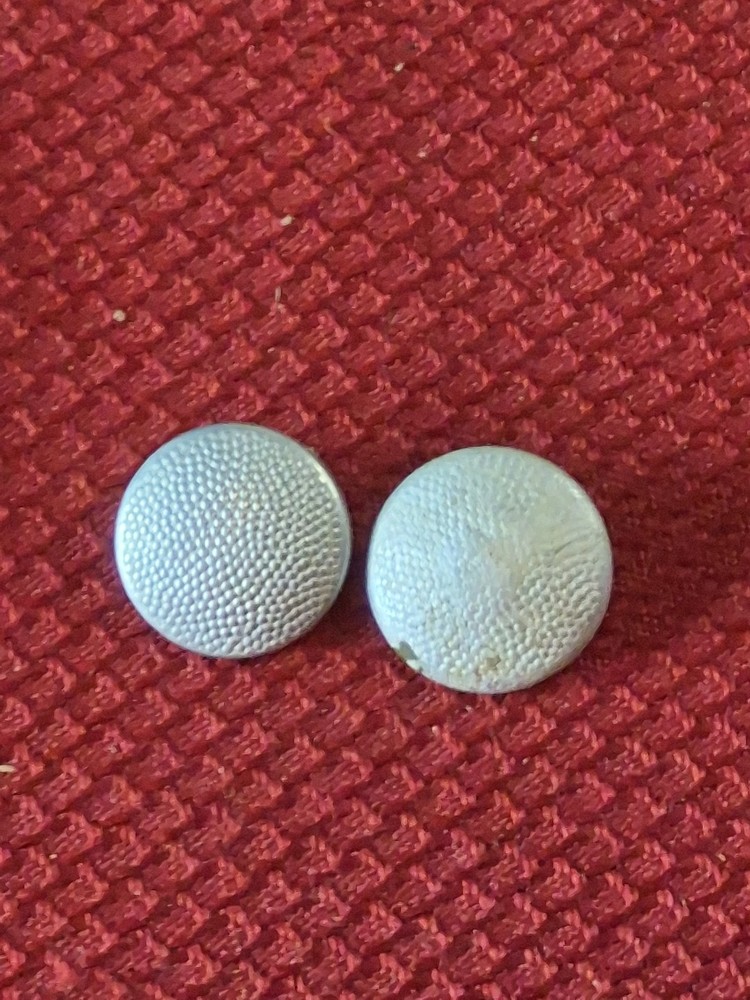 2 WWII German Uniform Buttons