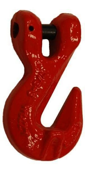 Clevis Grab Hook Grade 80 w/ Cradle, 9/32''