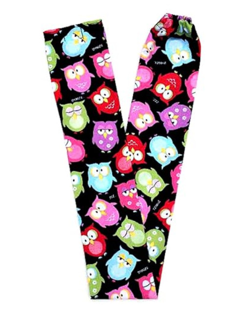 Stretchy COLORFUL OWL PATTERN Stethoscope Cover Scrunchie Stretchy Slim