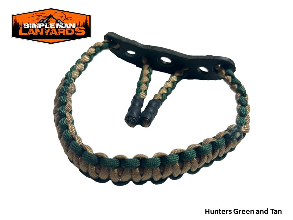 Simple Man paracord bow wrist sling