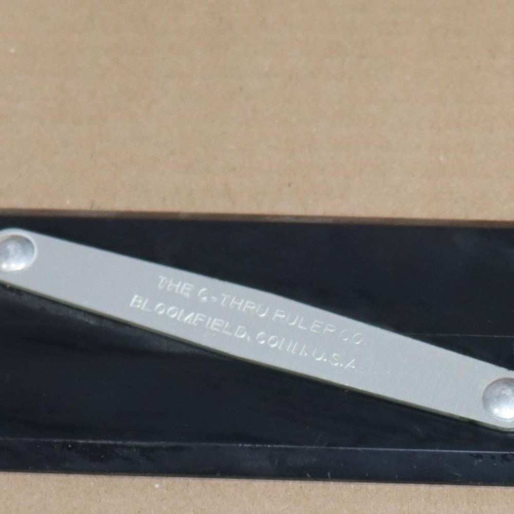 The C-Thru Ruler Co 15 inch Adjustable Hinged Parallel Line Drafting Rule Tool