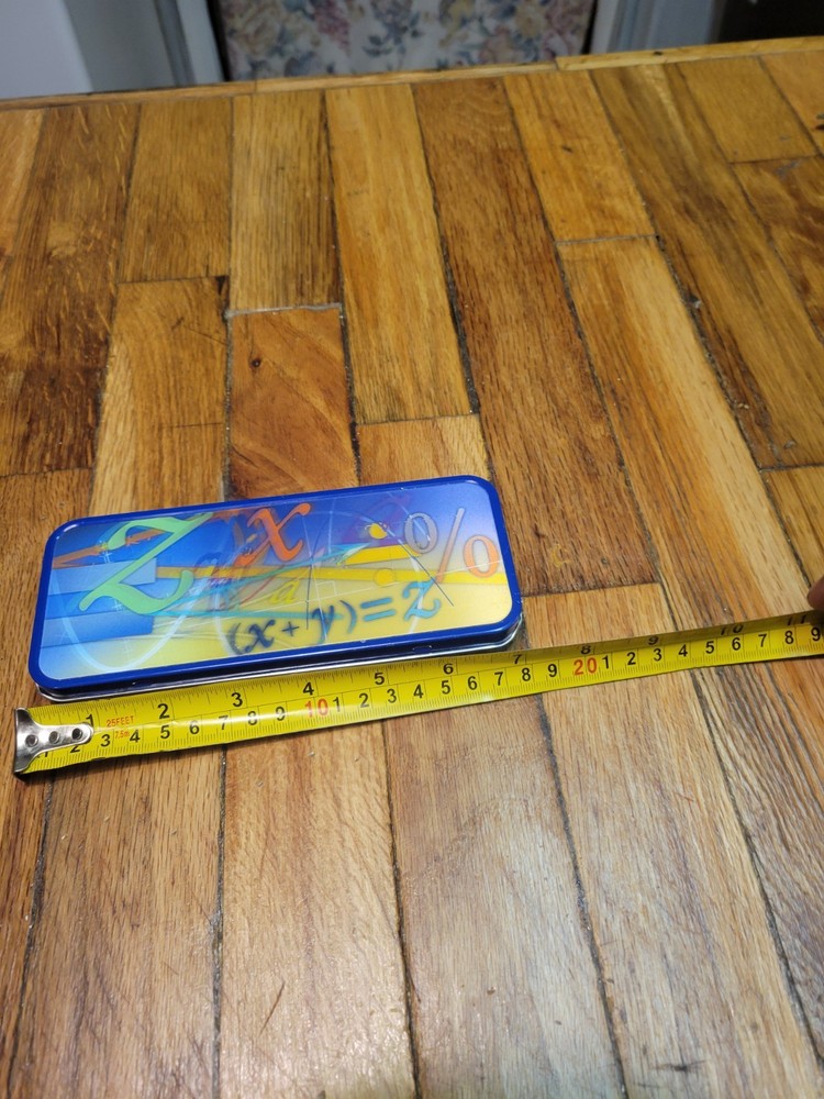 Geometry Protractor Set With Ruler And Measuring Devices, COOL 3D MetalCase