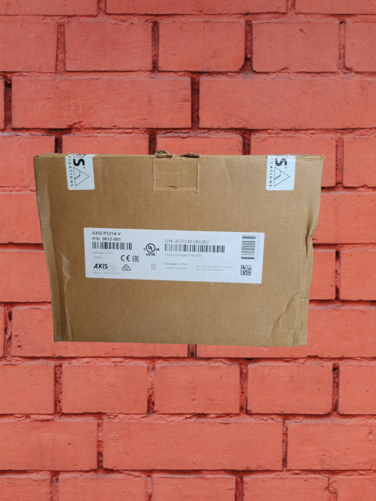 AXIS P3214-V Network Camera IP Network POE Surveillance Security Camera Open Box