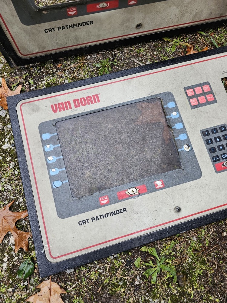 (2) VAN DORN CRT Pathfinder Data Panels